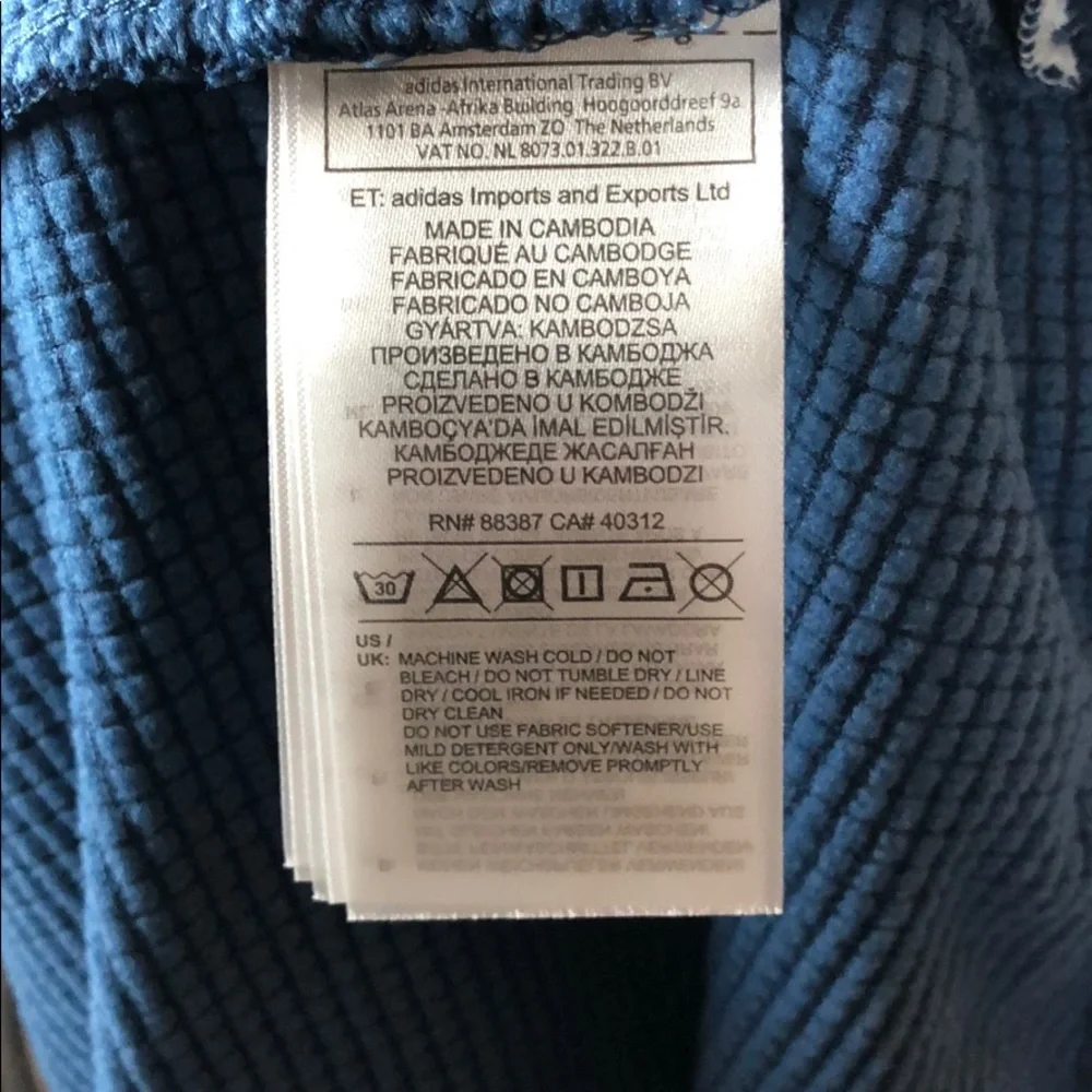 Adidas GO-TO ADAPT 1/4 ZIP SWEATSHIRT small new with tags